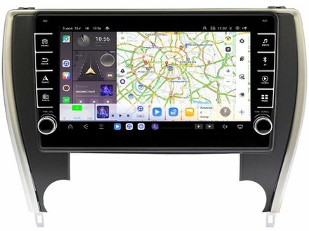 Магнитола для Toyota Camry 2014-2018 (USA) - Kuberg SF-1608A (кнопки и крутилки) Android 13, TS20, 6+128Гб, CarPlay, 4G SIM-слот