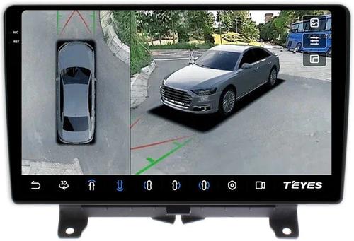 Магнитола для Range Rover Sport 2005-2009 - Teyes CC3-2K-360 на Android 10, 2K QLED, 6Гб+128Гб, CarPlay, 4G SIM-слот, 4 камеры в комплекте