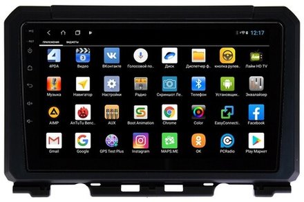 Магнитола для Suzuki Jimny 2019+ - Parafar PF126XHD на Android 13, 8-ядер, 4Гб+64Гб, CarPlay, 4G SIM-слот