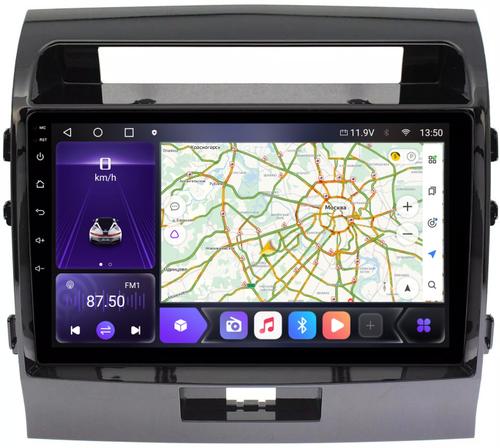 Магнитола для Toyota Land Cruiser 200 2007-2015 (экран климата внизу) - Kuberg OL-1620-1 QLed, Android 12, TS10, CarPlay, 4G SIM-слот
