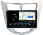 Магнитола для Hyundai Solaris (рамка серебро) 2010-2016 - Vaycar VA23-0067 на Android 13, Быстрая, 4G SIM-слот