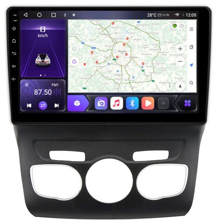 Магнитола для Citroen C4/DS4 2010+ (поддержка БК) - Kuberg OL-1933 IPS, Android 10, 8 ядер (TS18), 4G SIM-слот