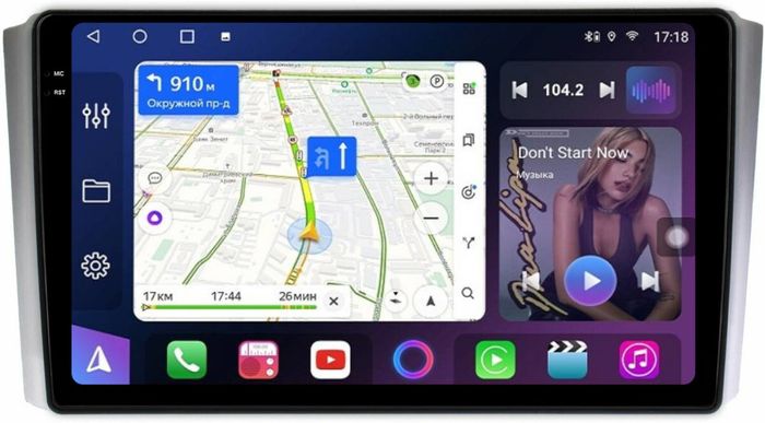 Магнитола для SsangYong Rexton 2 Y250 2007-2012 - FarCar BM3271M-2K монитор 9.5" 2K QLED на Android 14, TS10, 4+32Гб, CarPlay, 4G SIM-слот