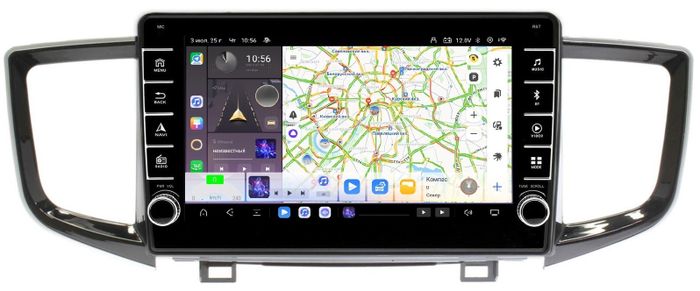 Магнитола для Honda Pilot 2015-2023 - Kuberg SF-1650 (кнопки и крутилки) Android 13, TS20, 6+128Гб, CarPlay, 4G SIM-слот