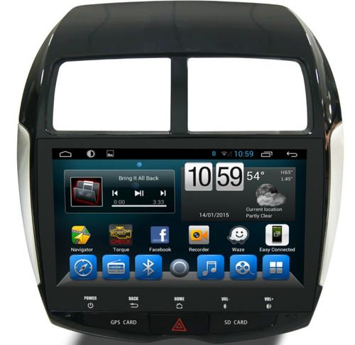 Магнитола для Mitsubishi ASX, Peugeot 4008, Citroen C4 Aircross 2010-2016 - Kuberg KR-1046-S10 Android 10, ТОП Процессор, 4ГБ-64ГБ, SIM-слот