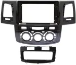 Магнитола для Toyota HiLux 7 2011-2015 - Teyes CC3-2K QLed Android 10, Быстрая, SIM-слот, CarPlay