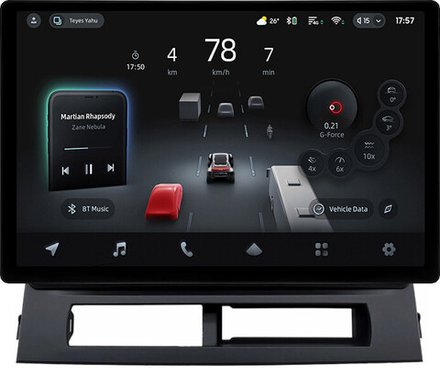 Магнитола для Toyota Prius 20 2003-2011 (наверх) - Teyes CC4-PRO монитор 13" 2K QLED на Android 13, Snapdragon 778G, ИИ, CarPlay, DSP, 4G SIM-слот