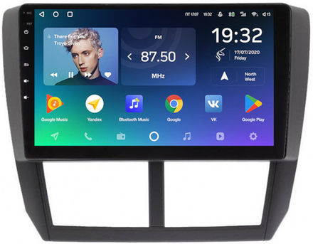 Магнитола для Subaru Forester 3 (SH) 2008-2013, Impreza GH, GE - Teyes CC2 PLUS Android 10, ТОП процессор, 4-64, SIM-слот