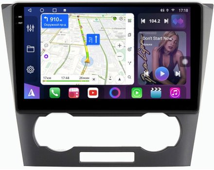 Магнитола для Chevrolet Epica 2006-2012 - FarCar BM3336M монитор 9.5" QLED на Android 14, TS10, 4+32Гб, CarPlay, 4G SIM-слот