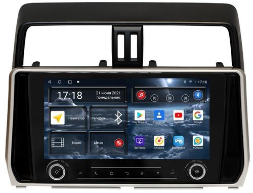 Магнитола для Toyota Land Cruiser Prado 150 2017-2023 - Redpower K 365 Android 10, ТОП процессор, Hi-Fi звук, 6Гб+128Гб, CarPlay, SIM-слот