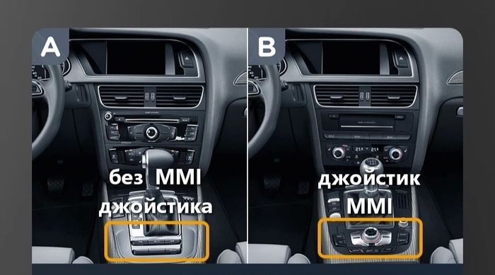 Магнитола для Audi A5 (8T) 2007-2016 (с джойстиком MMI) - RDL-9605MMI монитор 8.8" на Android 13, Быстрая, CarPlay, 4G SIM-слот
