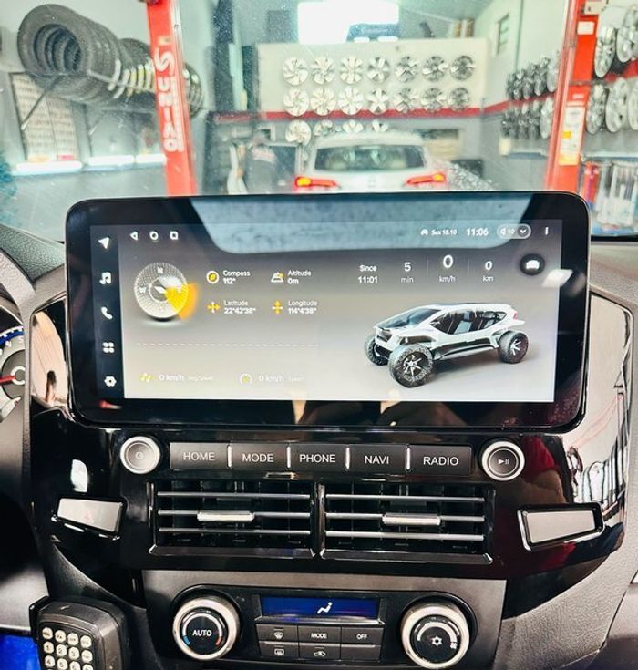 Магнитола для Mitsubishi Pajero 4 2012-2022 (штатная КЗВ) - Teyes LUX ONE 360 монитор 12.3", Android 10, CarPlay, 4G SIM-слот, 6/128 ГБ, 4 камеры в комплекте
