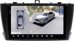 Магнитола для Toyota Avensis T270 2008-2015 (рамка черная) - FarCar BX9-360-8010B монитор 9.5" 2K QLED на Android 13, Быстрая, CarPlay, 4G SIM-слот, 4 камеры в комплекте