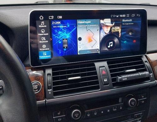 Магнитола для BMW X5 (E70), X6 (E71) 2009-2014 CIC - Kuberg MKD монитор 12.3", Android 11, 6Гб+128Гб, CarPlay, 4G SIM-слот