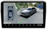Магнитола для Suzuki Swift 5 2016-2023 (рамка матовая 10) - Teyes CC3-2K-360 на Android 10, 2K QLED, 6Гб+128Гб, CarPlay, 4G SIM-слот, 4 камеры в комплекте