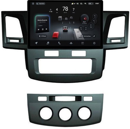 Магнитола для Toyota HiLux 7 2011-2015 - Teyes CC4-PRO монитор 13" 2K QLED на Android 13, Snapdragon 778G, ИИ, CarPlay, DSP, 4G SIM-слот