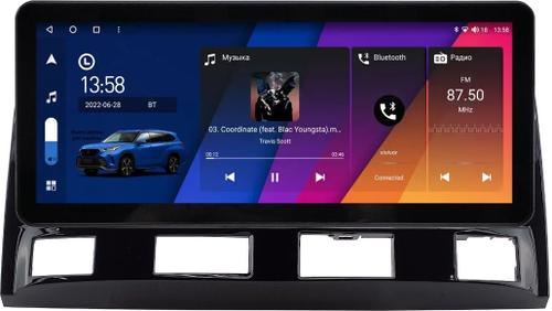 Магнитола для Toyota Estima 3 2006-2019 - Canbox H-Line 2174 монитор 12.3" QLED в стиле Audi на Android 10, ТОП-процессор, CarPlay, 4G SIM-слот