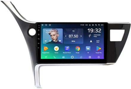 Магнитола для Toyota Corolla E180 2016-2018 - Teyes CC2 PLUS Android 10, ТОП процессор, 4-64, SIM-слот
