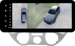 Магнитола для Hyundai i20 2009-2012 (кондиционер) - Teyes LUX ONE 360 монитор 12.3" 2K QLED на Android 10, 6+128Гб, CarPlay, 4G SIM-слот, 4 камеры в комплекте