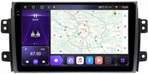 Магнитола для Suzuki SX4 2006-2014 - Kuberg OL-9625 QLed+2K, Android 12, TS10, CarPlay, 4G SIM-слот