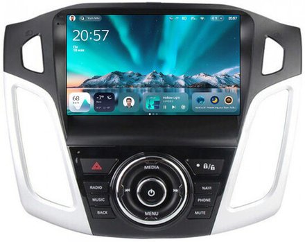 Магнитола для Ford Focus 3 2011-2019 (рамка тип 2) - Teyes CC4 монитор 9.2" 2K QLED на Android 14, Snapdragon 680, DSP, CarPlay, 4G SIM-слот