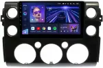 Магнитола для Toyota FJ Cruiser 2005-2022 (рамка черная) - Teyes CC3 монитор 9" QLED на Android 10, Быстрая, CarPlay, 4G SIM-слот