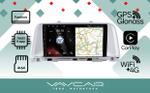 Магнитола для KIA Optima 2016-2020 (серебряная рамка) - Vaycar VA27-0580 на Android 13, Быстрая, 4G SIM-слот