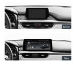 Магнитола для Mazda 6 2015-2018 GJ - Teyes LUX ONE монитор 12.3" 2K QLED на Android 10, CarPlay, 4G SIM-слот, 6/128ГБ