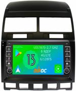 Магнитола для Volkswagen Touareg I 2002-2010 - Airoc AB-3703A (кнопки и крутилки), Android 13, Быстрая, SIM-слот, CarPlay
