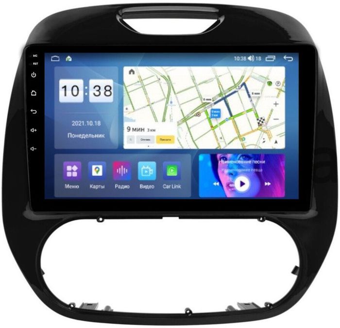 Магнитола для Renault Kaptur 2016+ - Parafar PF158FHD на Android 13, 8-ядер, 2Гб+32Гб, CarPlay, 4G SIM-слот