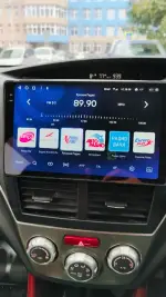 Магнитола для Subaru Forester 3 SH 2008-2013, Impreza 3 GH,GE - Teyes CC3-2K-360 на Android 10, Быстрая, 2K QLED, CarPlay, 4G SIM-слот, 4 камеры в комплекте