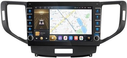 Магнитола для Honda Accord 2008-2012 - Kuberg OL-9641 (кнопки и крутилки), Android 12, TS10, CarPlay, 4G SIM-слот