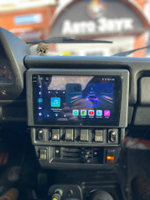 Магнитола для Lada 4x4, Urban, Bronto 1993-2019 - FarCar BM3041M-2K монитор 9.5" 2K QLED на Android 14, TS10, 4+32Гб, CarPlay, 4G SIM-слот