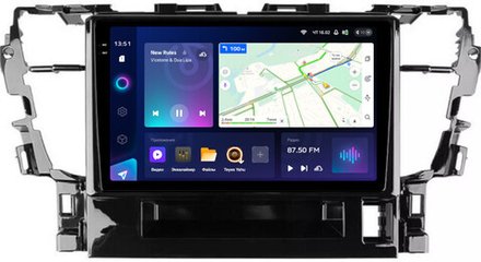 Магнитола для Toyota Alphard 30, Vellfire 2015-2023 (менее 10 динамиков, правый руль) - Teyes CC3-2K монитор 10.36" 2K QLED на Android 10, ТОП процессор, CarPlay, 4G SIM-слот