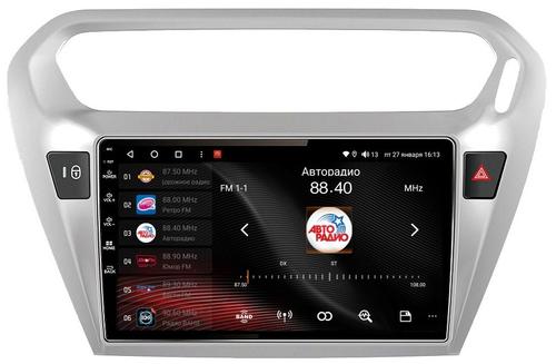 Магнитола для Peugeot 301 / Citroen C-Elysee - Vaycar VA59-0294 на Android 13, 8-ядер, 2Гб-32Гб, 4G SIM-слот
