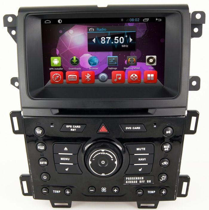 Магнитола для Ford Edge 2010-2015 - Kuberg KR-8065-S9 на Android, 8-ЯДЕР, 4ГБ-64ГБ, SIM-слот