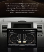 Магнитола для Nissan X-Trail 2007-2014 (T31) - Teyes CC3-2K-360 монитор 13", QLED+2K, Android 10, 4G SIM-слот, CarPlay, 6/128 ГБ, 4 камеры в комплекте
