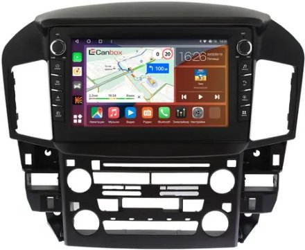 Магнитола для Lexus RX300 U10, Toyota Harrier 1 1997-2003 (взамен монохрома) - Canbox 9218 Android 10, ТОП процессор, CarPlay, 4G SIM-слот