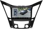 Магнитола для Hyundai Sonata 6 YF 2010-2013 - Teyes CC3-2K-360 на Android 10, 2K QLED, 6Гб+128Гб, CarPlay, 4G SIM-слот, 4 камеры в комплекте