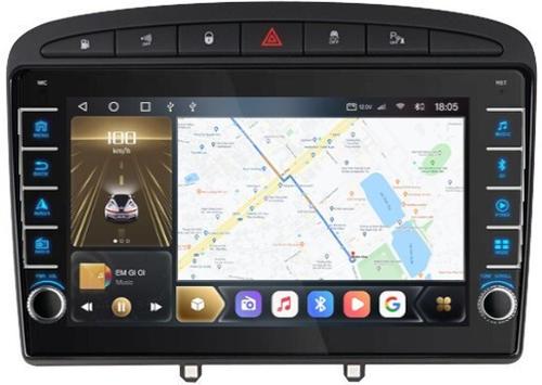 Магнитола для Peugeot 308 2007-2014, 408 2012-2022 - Kuberg OL-9961 (кнопки и крутилки), Android 12, TS10, CarPlay, 4G SIM-слот