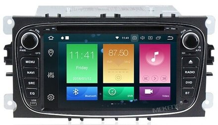 Магнитола для Ford - Kuberg MKD-7028B-P6 на Android 10, 6-ТУРБО ядер, 4ГБ-64ГБ