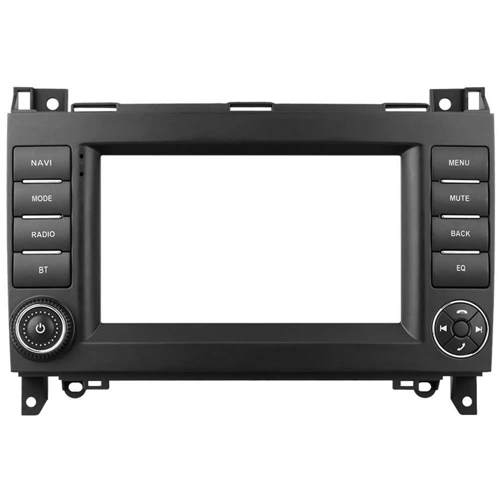 Комплект рамки с разъёмами 7'' Mercedes-Benz Vito 2/Viano 2 W639 2003-2015, Vito 3 W447 2014-2020, Sprinter W906/VW Crafter 2006-2015, A/B-Class 2003-2011