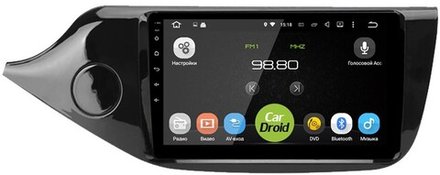 Магнитола для KIA Ceed 2 (JD) 2012-2018 (рамка глянцевая) - Airok RM-2328 Android 12, 8-ядер, 4/64Гб, SIM-слот