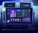 Магнитола для Toyota Land Cruiser Prado 150 2014-2017 - FarCar DX347/531M монитор 10.36" IPS на Android 13, 4+64Гб, CarPlay