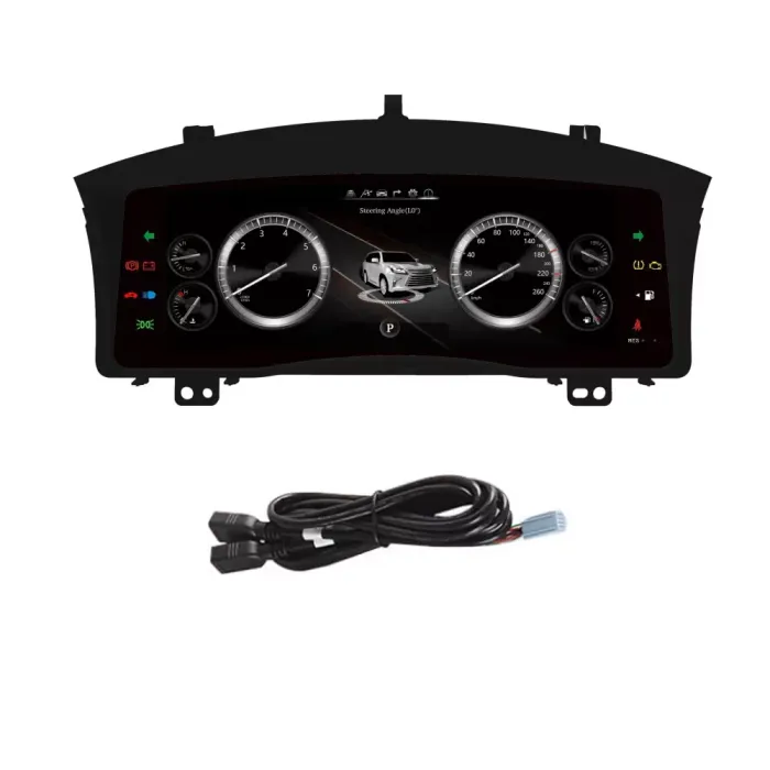 Электронная панель приборов Lexus LX570 2008-2015 - Kuberg NH-LCD-L01 с сенсорным LCD / ЖК 12.3" экраном QLED