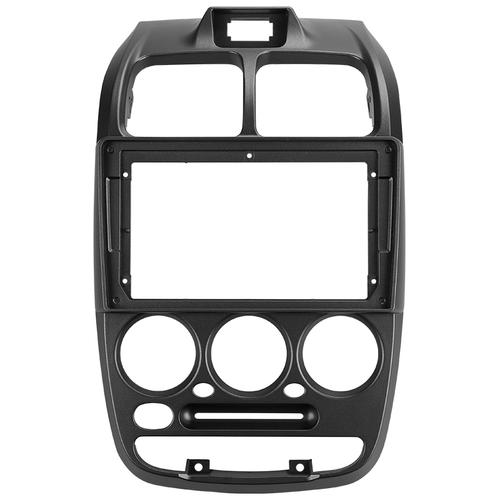 Комплект рамки с разъёмами 9" Hyundai Accent 2000-2011 ТАГАЗ одна кнопка (F1)