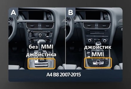 Магнитола для Audi A4 B8 2007-2015 без джойстика MMI - FarCar GX10-9636A монитор 10.36" 2K QLED на Android 14, TS20, 6+128Гб, CarPlay, 4G SIM-слот