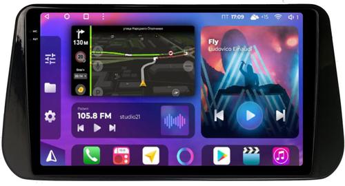 Магнитола для Hyundai Santa Fe 4 2020+ - FarCar BM3325M-2K монитор 10.36" 2K QLED на Android 14, TS10, 4+32Гб, CarPlay, 4G SIM-слот