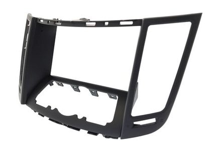 Комплект рамки с разъёмами 9" Infiniti QX70, FX35, FX37, FX50, FX30d (S51) 2008-2018 глубокая черный мат