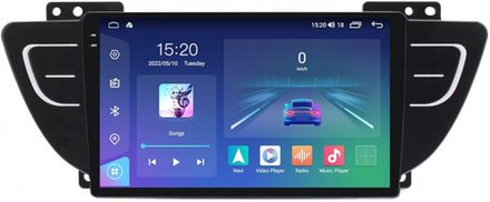 Магнитола для Geely Atlas 2018-2021 - Parafar PF612RN2K на Android 13, QLED+2K, ТОП процессор, 4Гб+32Гб, CarPlay, 4G SIM-слот